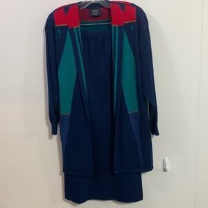 Kriss Swedish Sweater Suit, Size Small, Great condition, Career wear